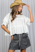 Taylor Top - White - Motley Market